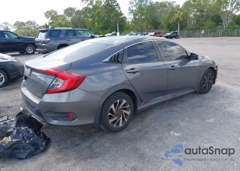 2016 Honda Civic Ex from USA, damaged, VIN 19XFC2F76GE094243